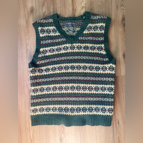 Abercrombie & Fitch Sweaters - Vintage Abercrombie & Fitch wool vest